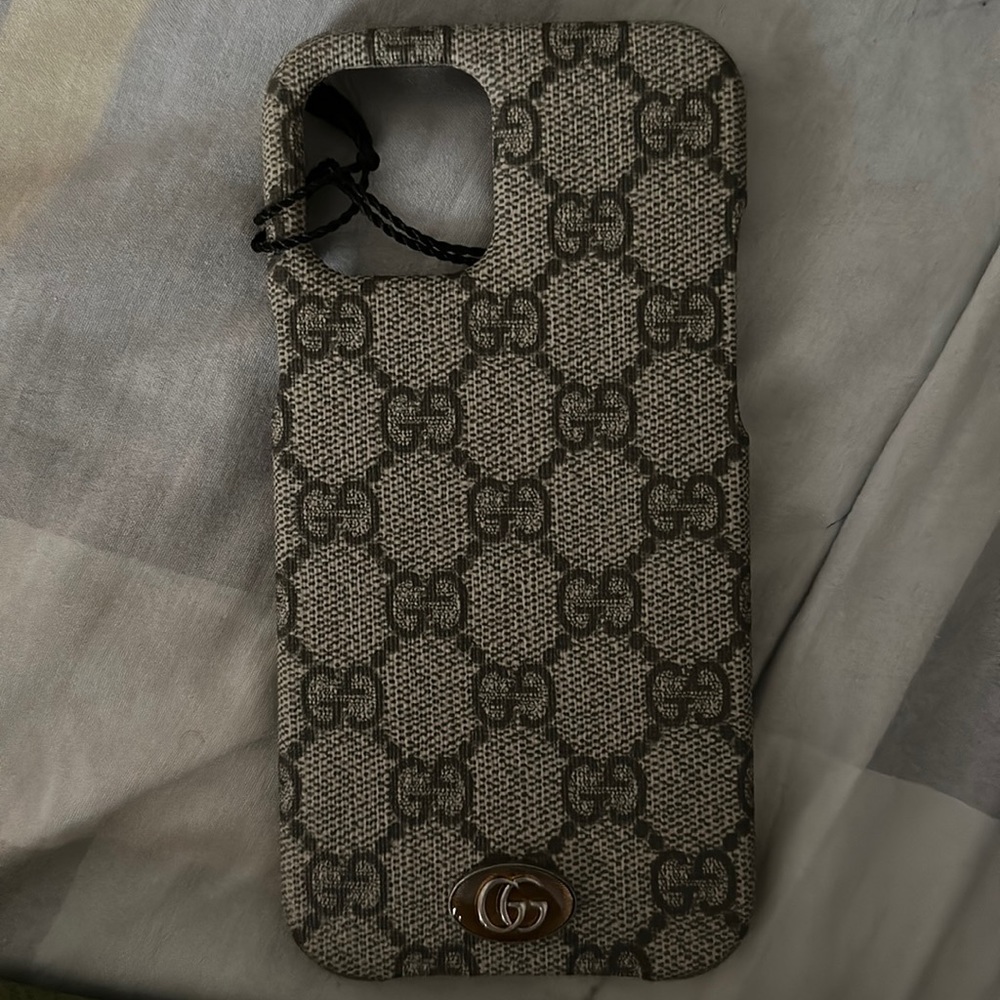 Brand new Gucci gg Ophidia iPhone 12 Pro max case